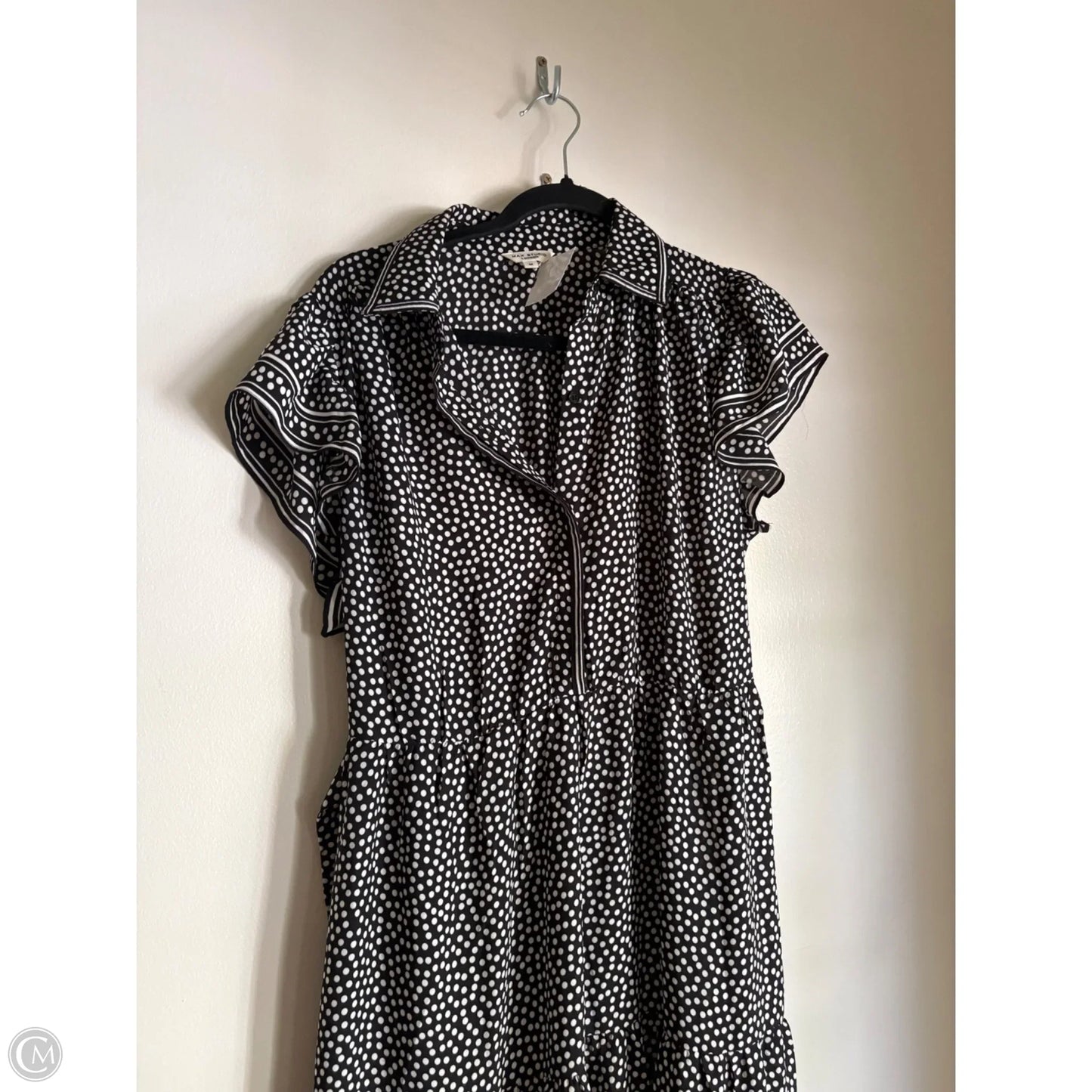 Dress Work By Max Studio In Polkadot Pattern, Size: M