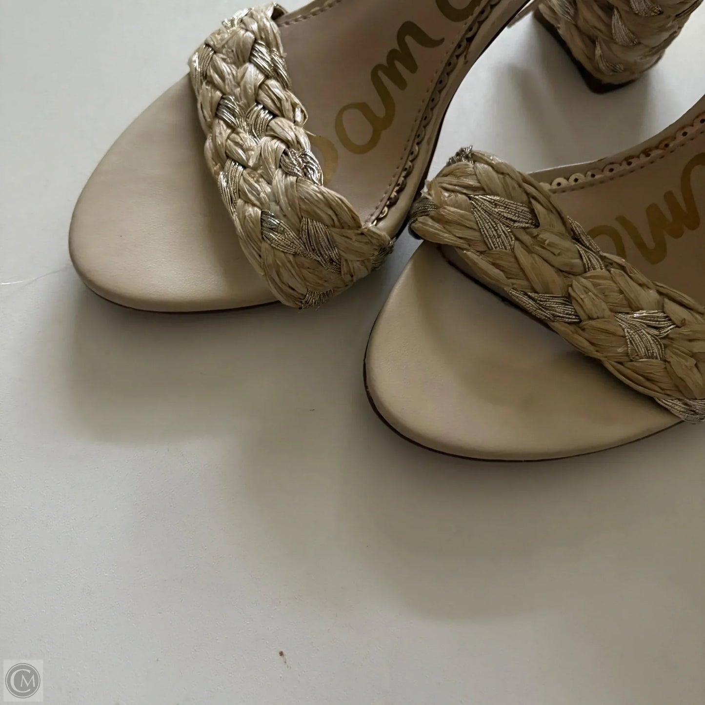 Shoes Heels Block By Sam Edelman In Tan, Size: 8.5