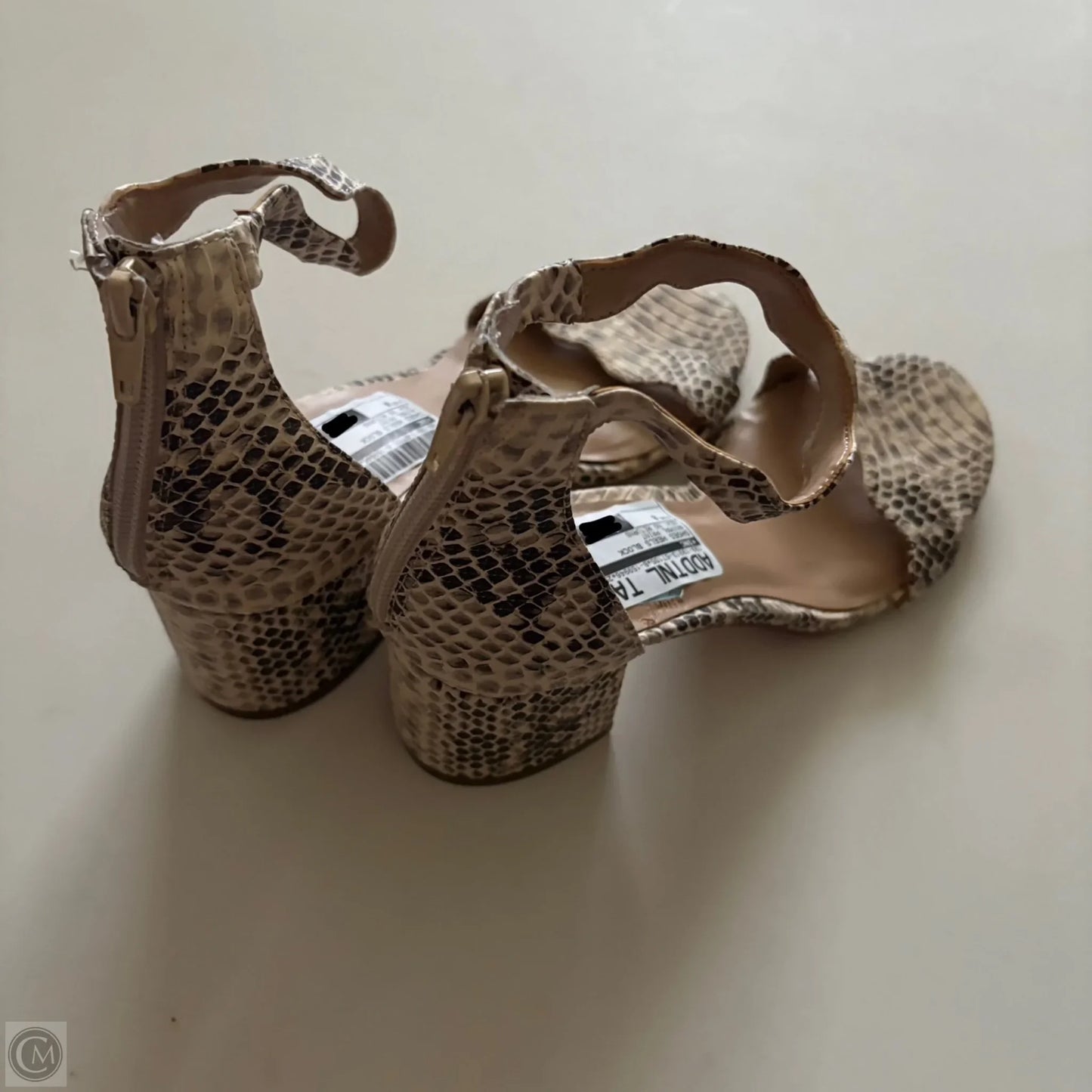 Shoes Heels Block By Inc In Animal Print, Size: 8