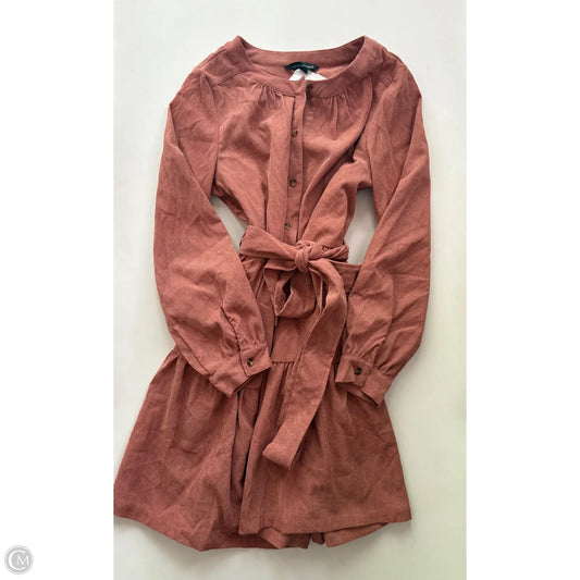 Dress Work By Simply Southern In Brown, Size: S