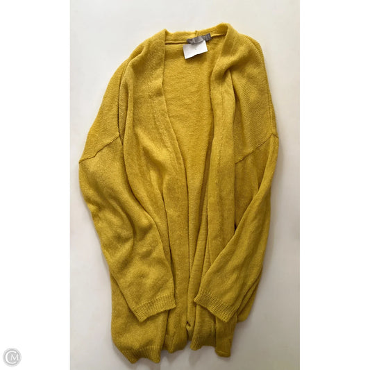 Sweater Cardigan By Asos In Yellow, Size: Xl