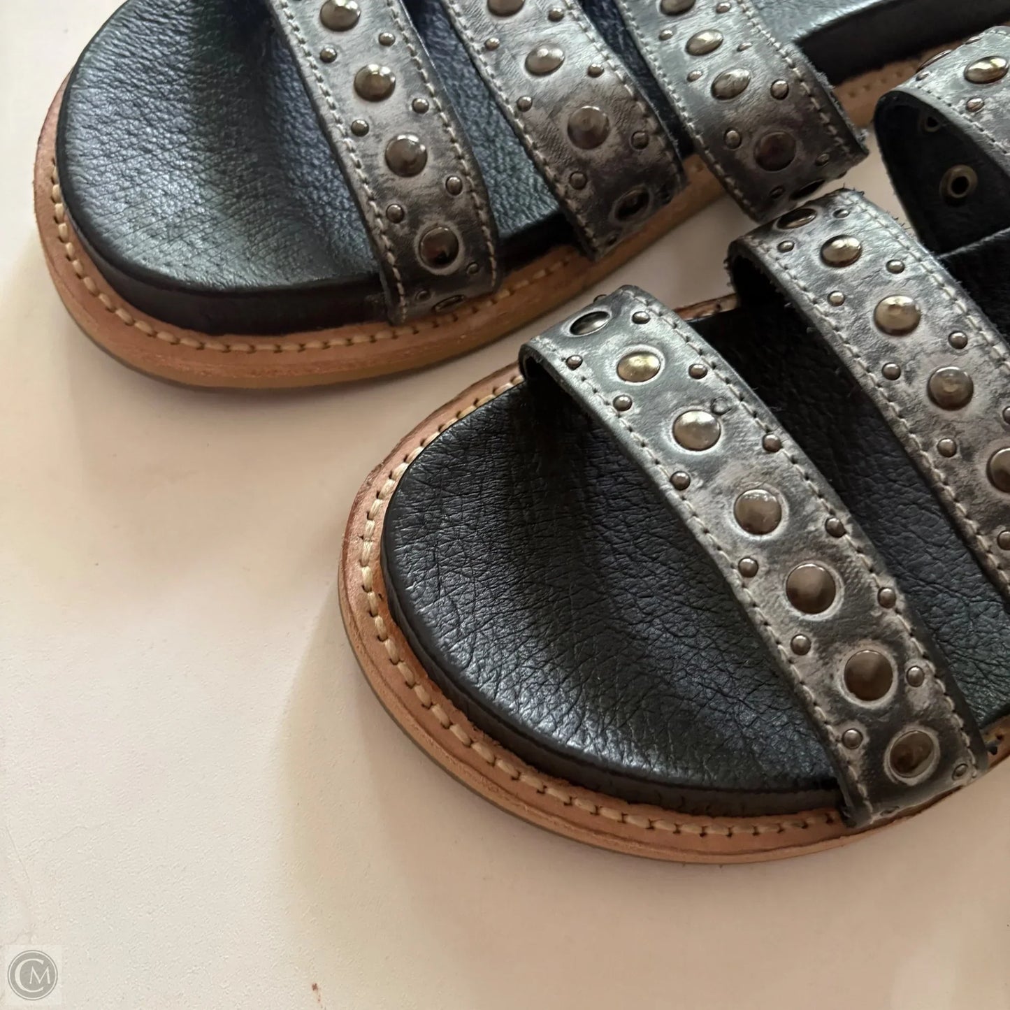 Sandals Heels Block By Freebird In Black, Size: 7