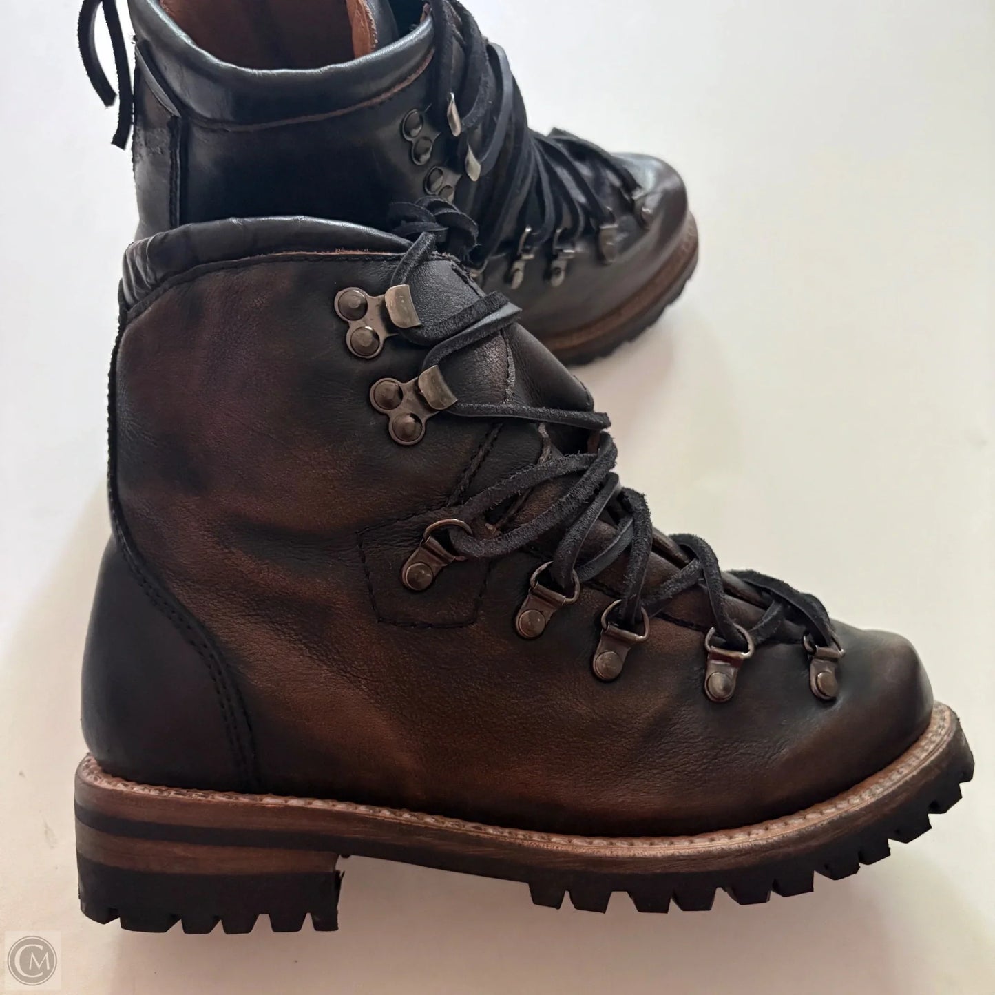 Boots Ankle Flats By Freebird In Brown, Size: 7