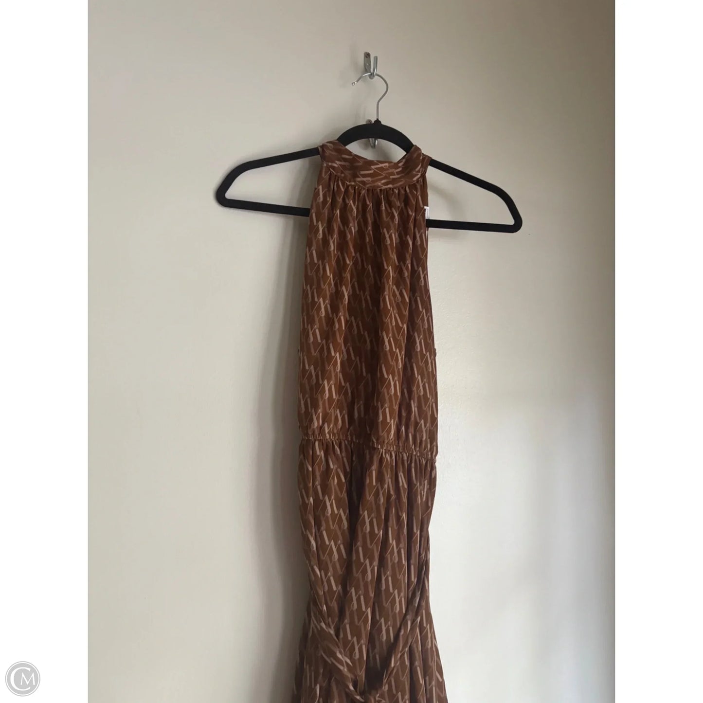 Dress Casual Maxi By Worthington In Brown, Size: L