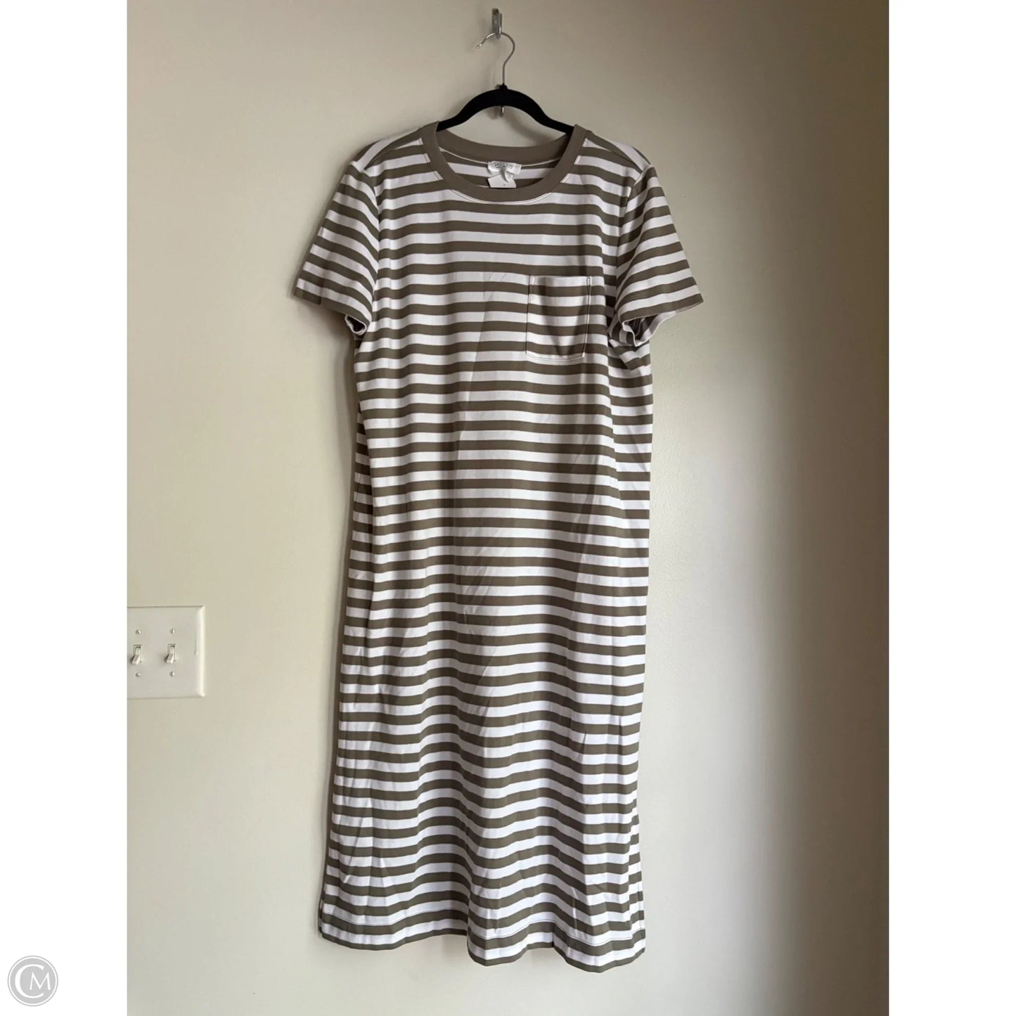 Dress Casual Maxi By Haven In Green, Size: L