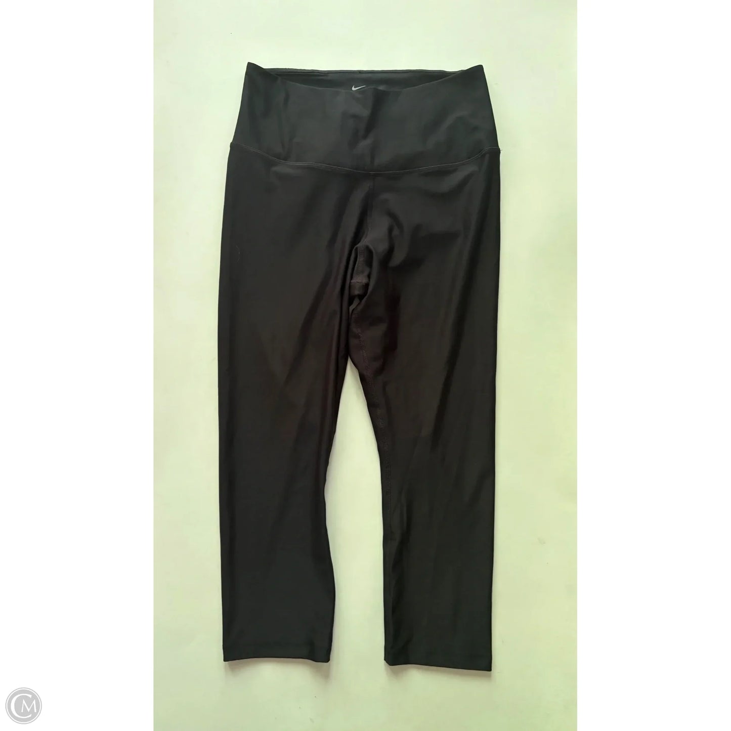 Athletic Leggings By Nike Apparel In Black, Size: L