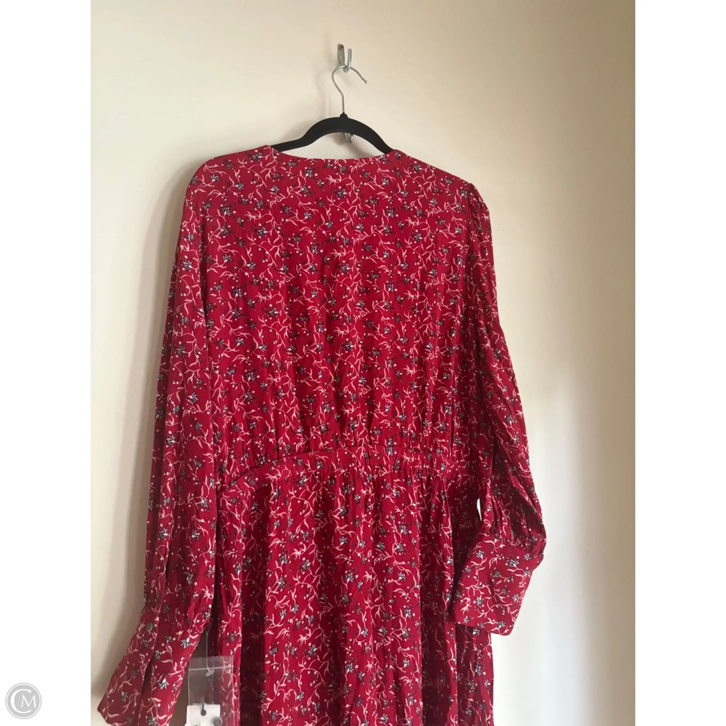 Dress Casual Maxi By Treasure And Bond In Red, Size: Xl
