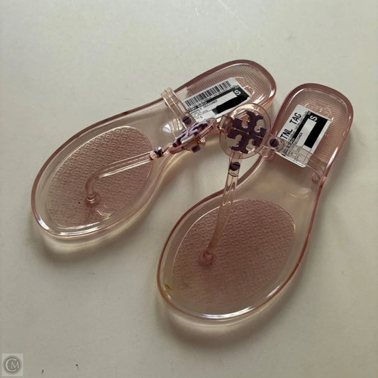 Sandals Designer By Tory Burch In Purple, Size: 5