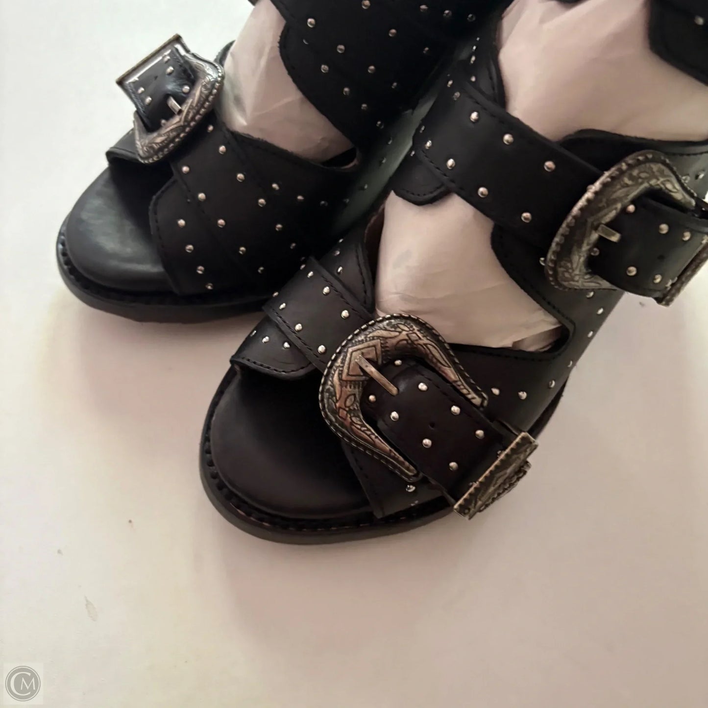 Shoes Heels Block By Freebird In Black, Size: 10