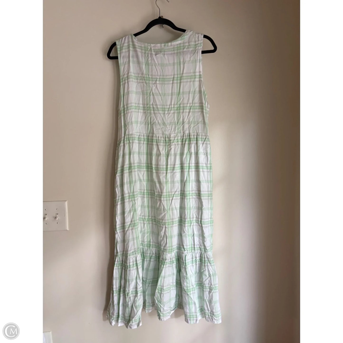 Dress Casual Maxi By Chaps In Striped Pattern, Size: Xl