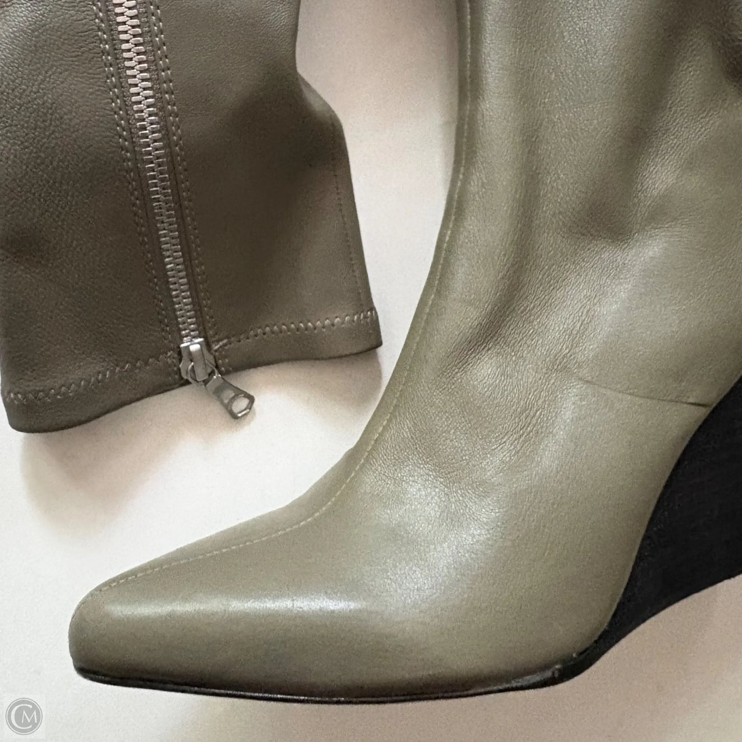 Boots Ankle Heels By Rag And Bone In Green, Size: 7.5