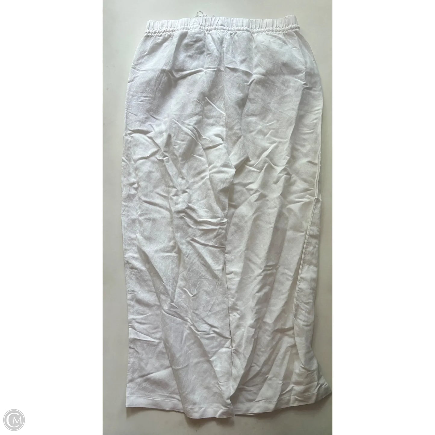 Pants Linen By H&m In White, Size: L