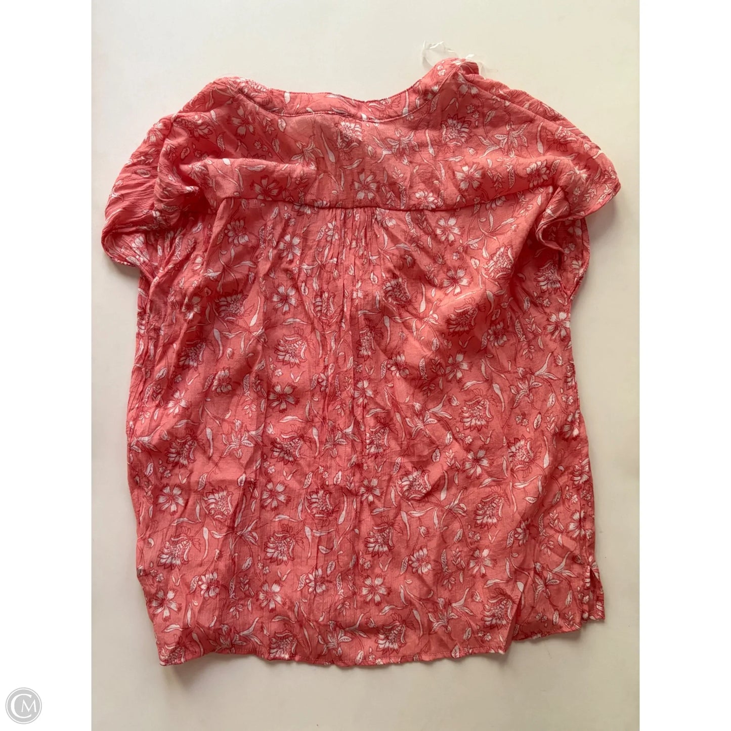Blouse Short Sleeve By Sienna Sky In Floral Print, Size: M