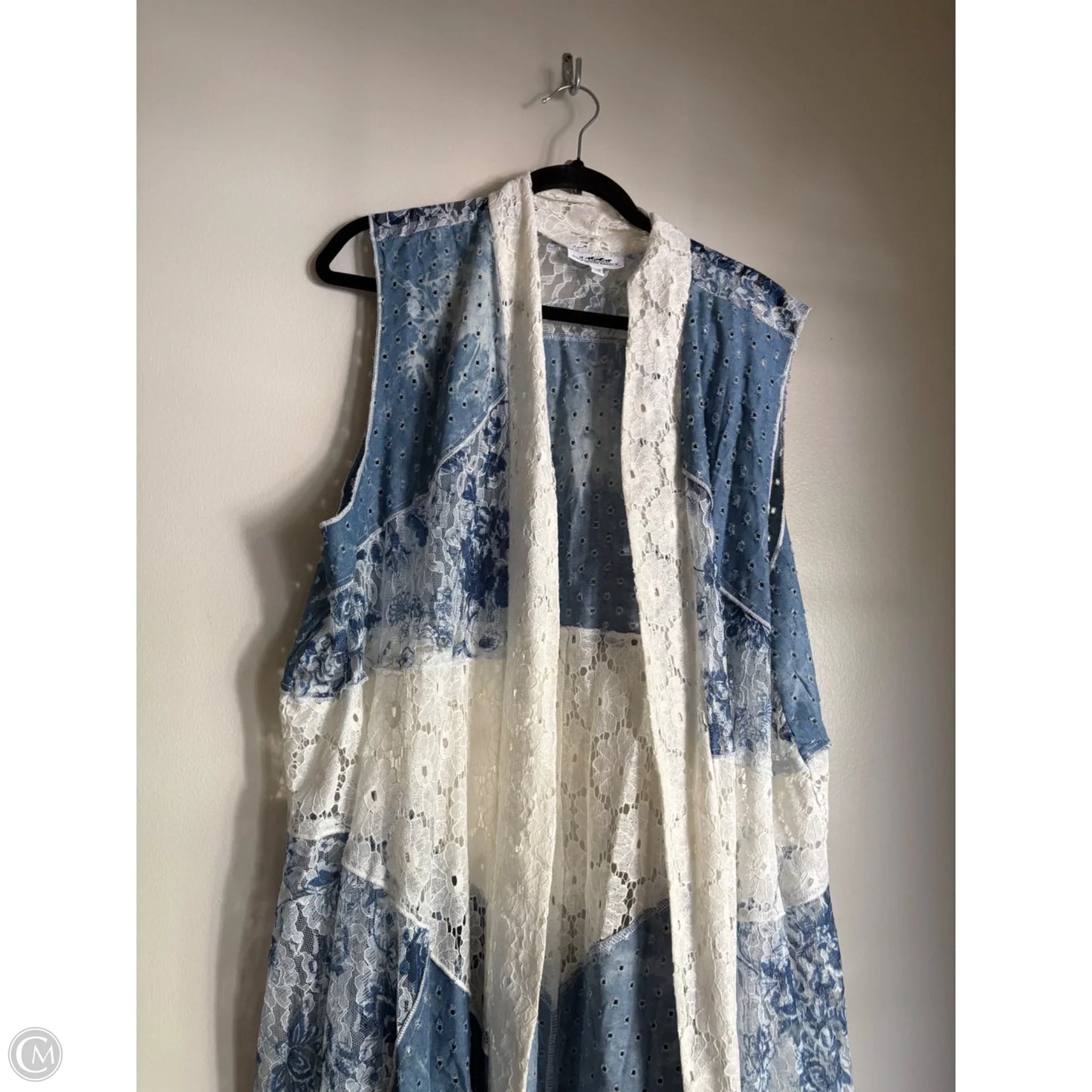 Kimono By Back in the Saddle In Blue, Size: Xl