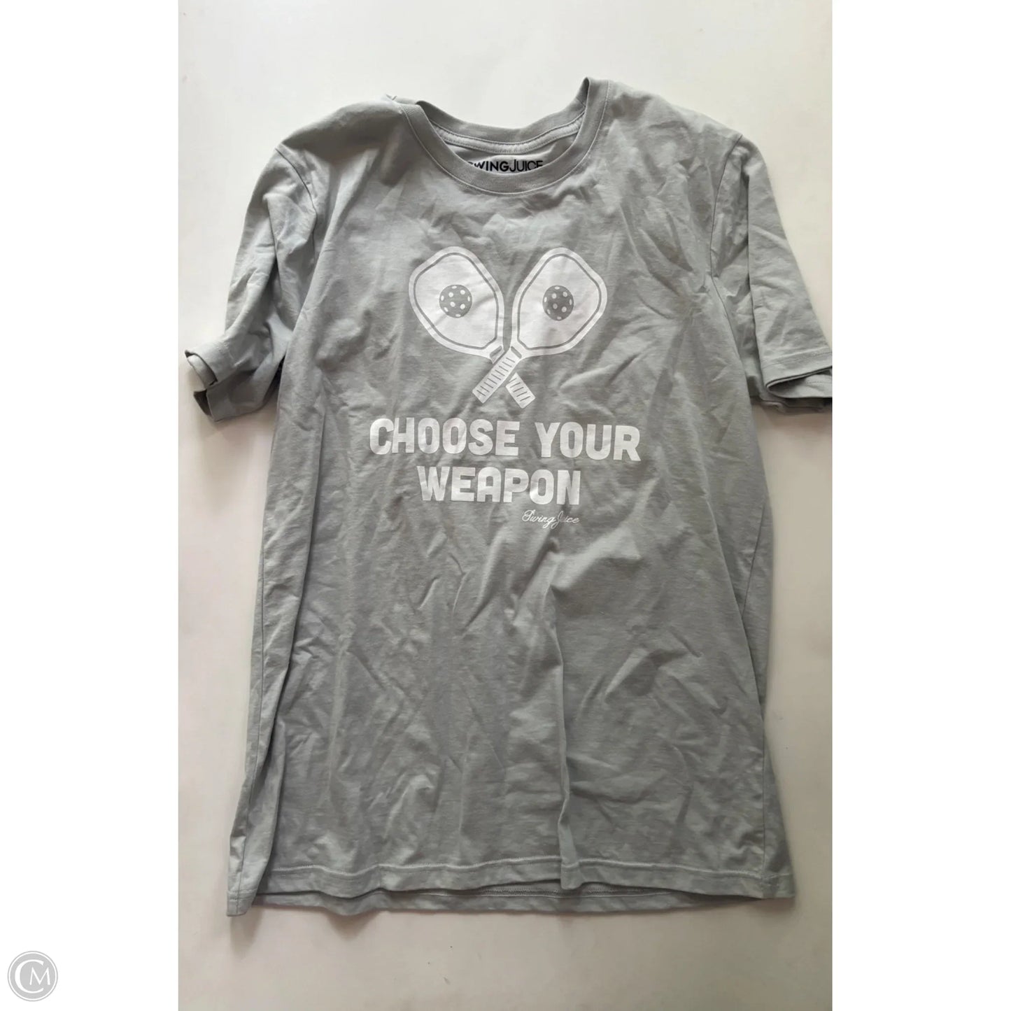 Top Short Sleeve By Clothes Mentor In Green, Size: L