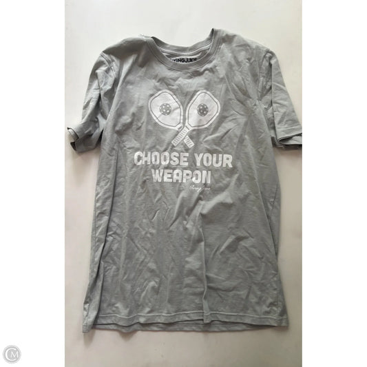 Top Short Sleeve By Clothes Mentor In Green, Size: L