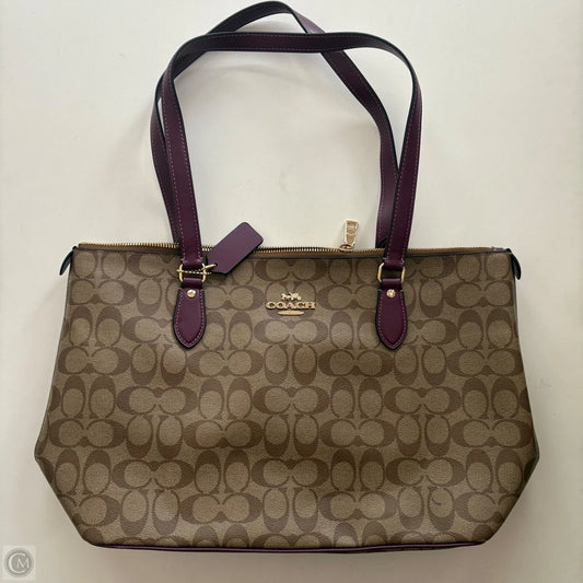 Handbag Designer By Coach, Size: Large