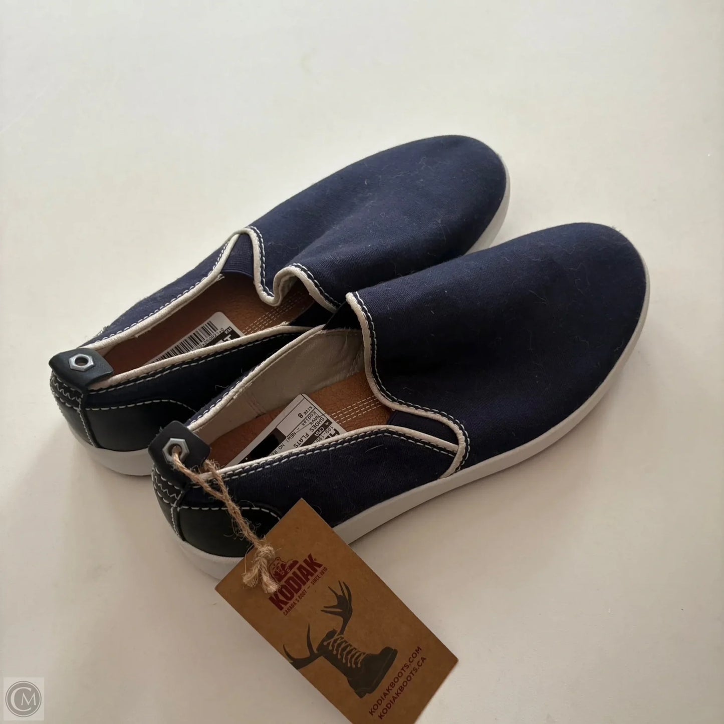 Shoes Flats By Kodiak In Navy, Size: 8