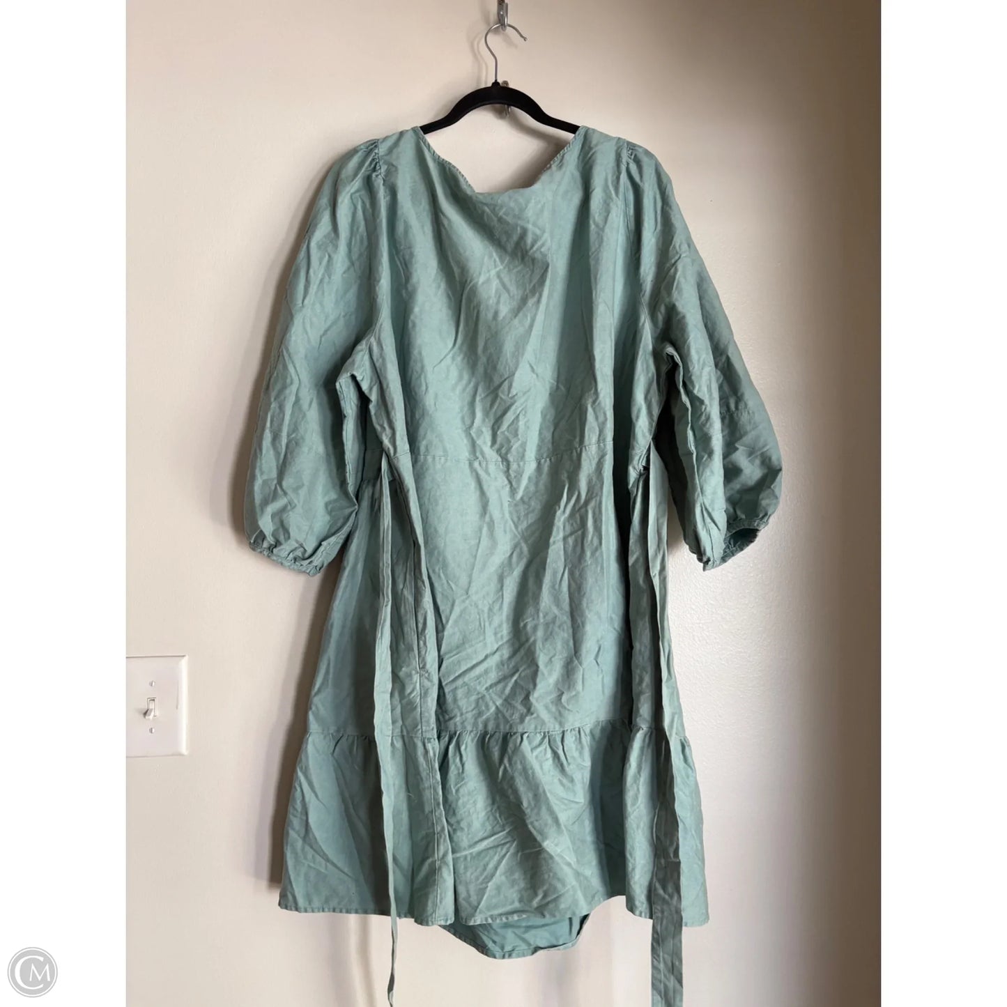 Dress Work By Ava & Viv In Green, Size: 2x