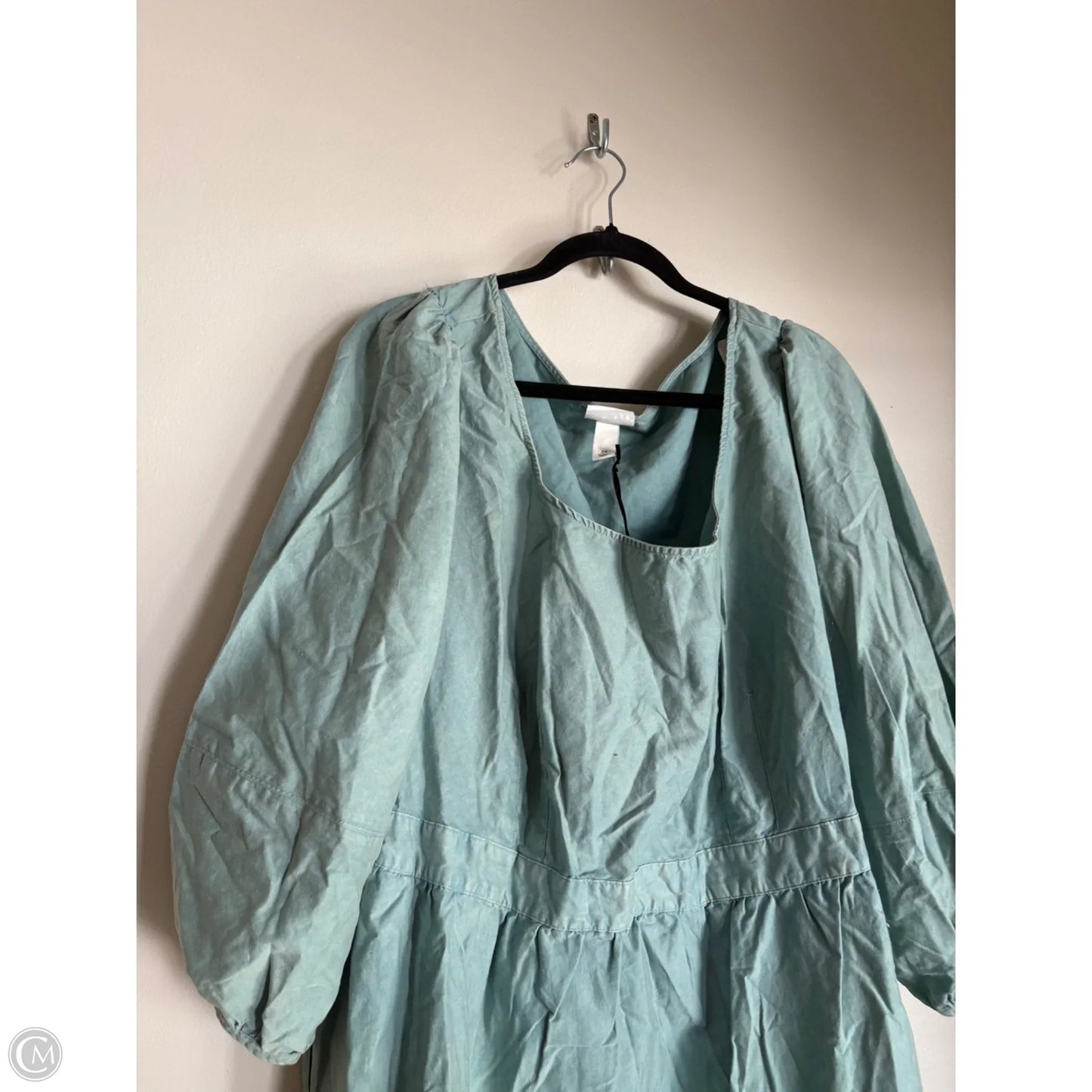 Dress Work By Ava & Viv In Green, Size: 2x