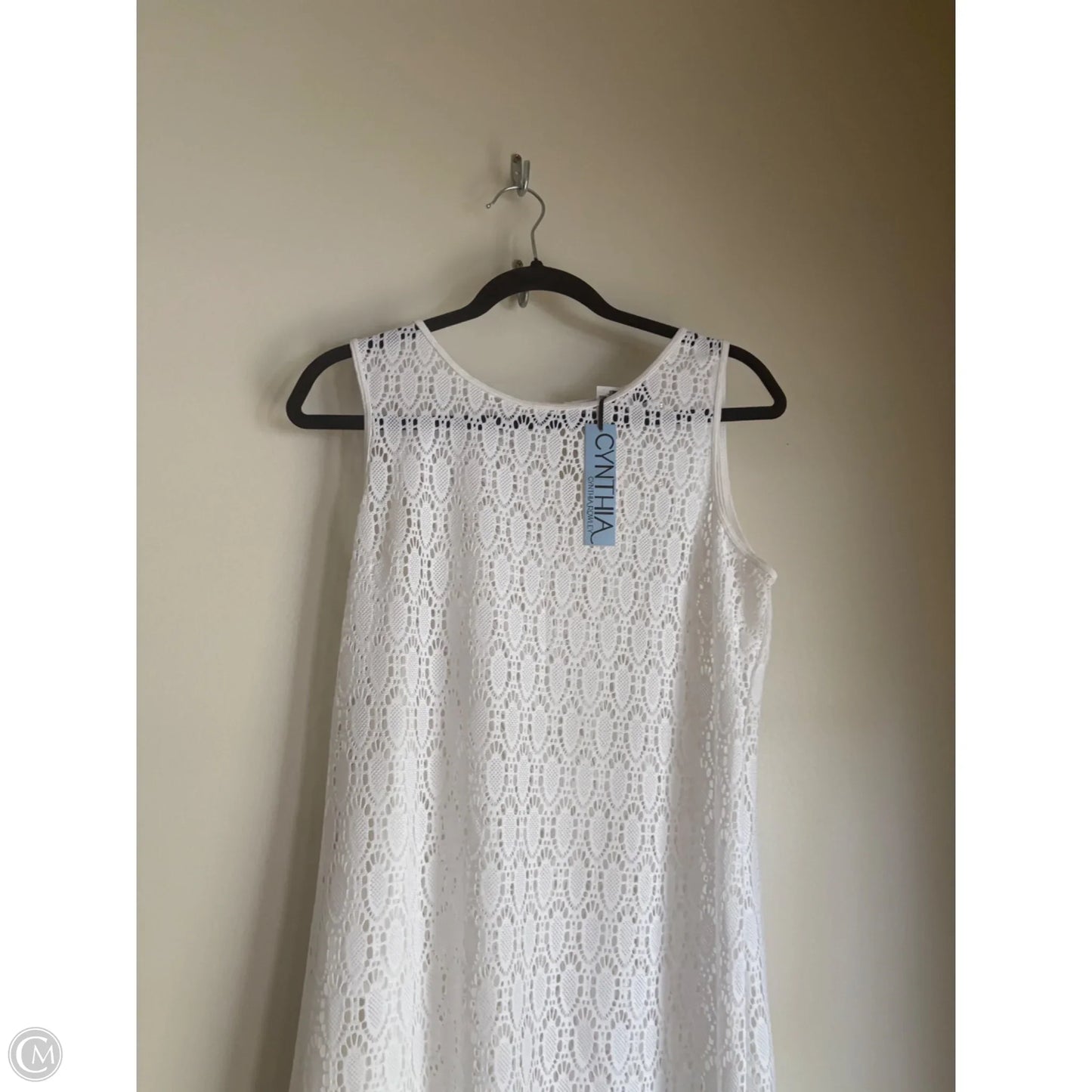 Dress Casual Midi By Cynthia Rowley In White, Size: M