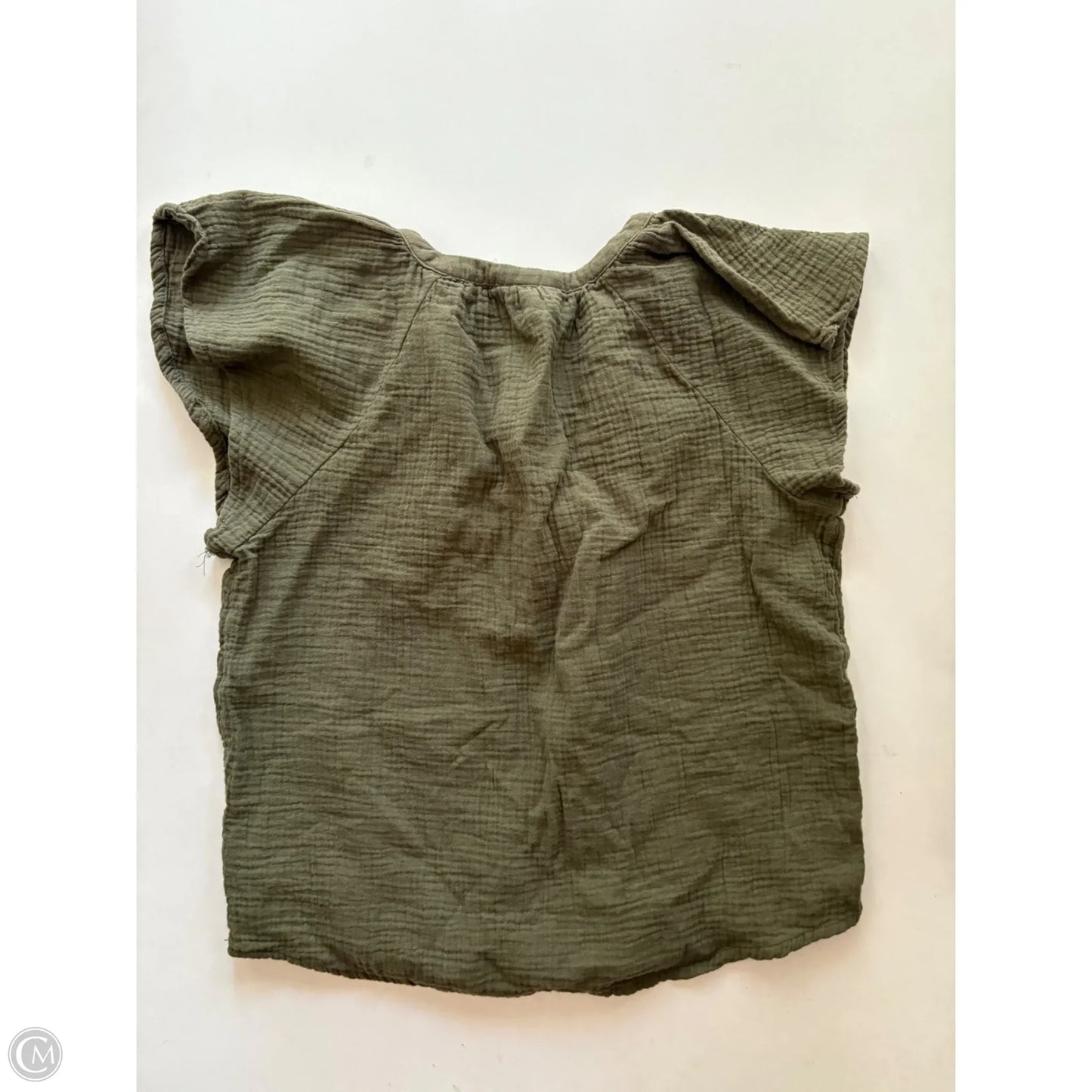 Top Short Sleeve By Universal Thread In Green, Size: S