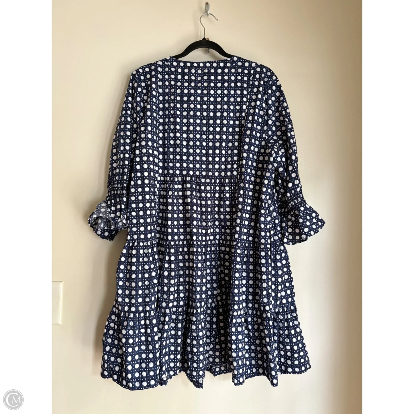 Dress Casual Midi By Crown And Ivy In Navy, Size: 2x