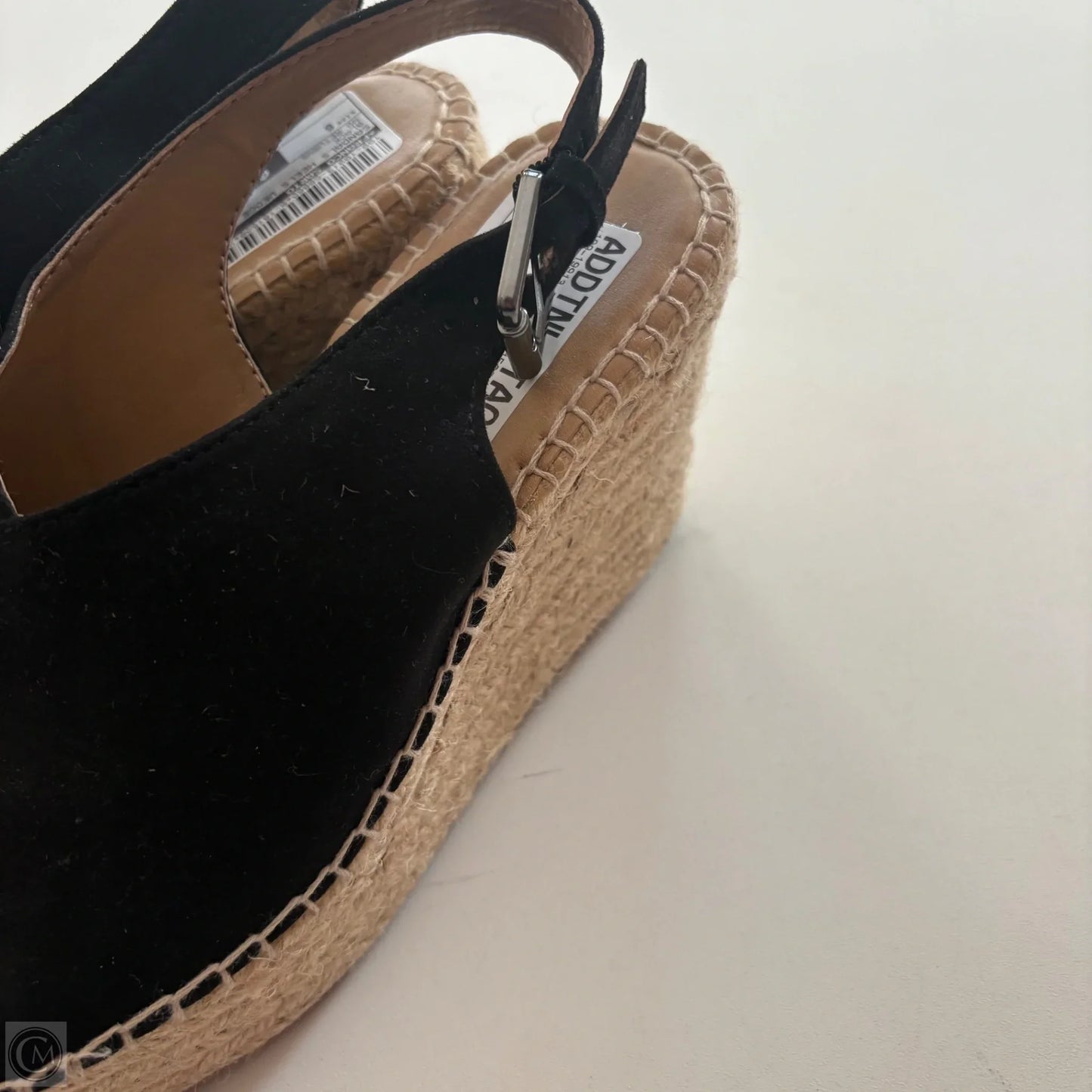 Sandals Heels Wedge By Franco Sarto In Black, Size: 6