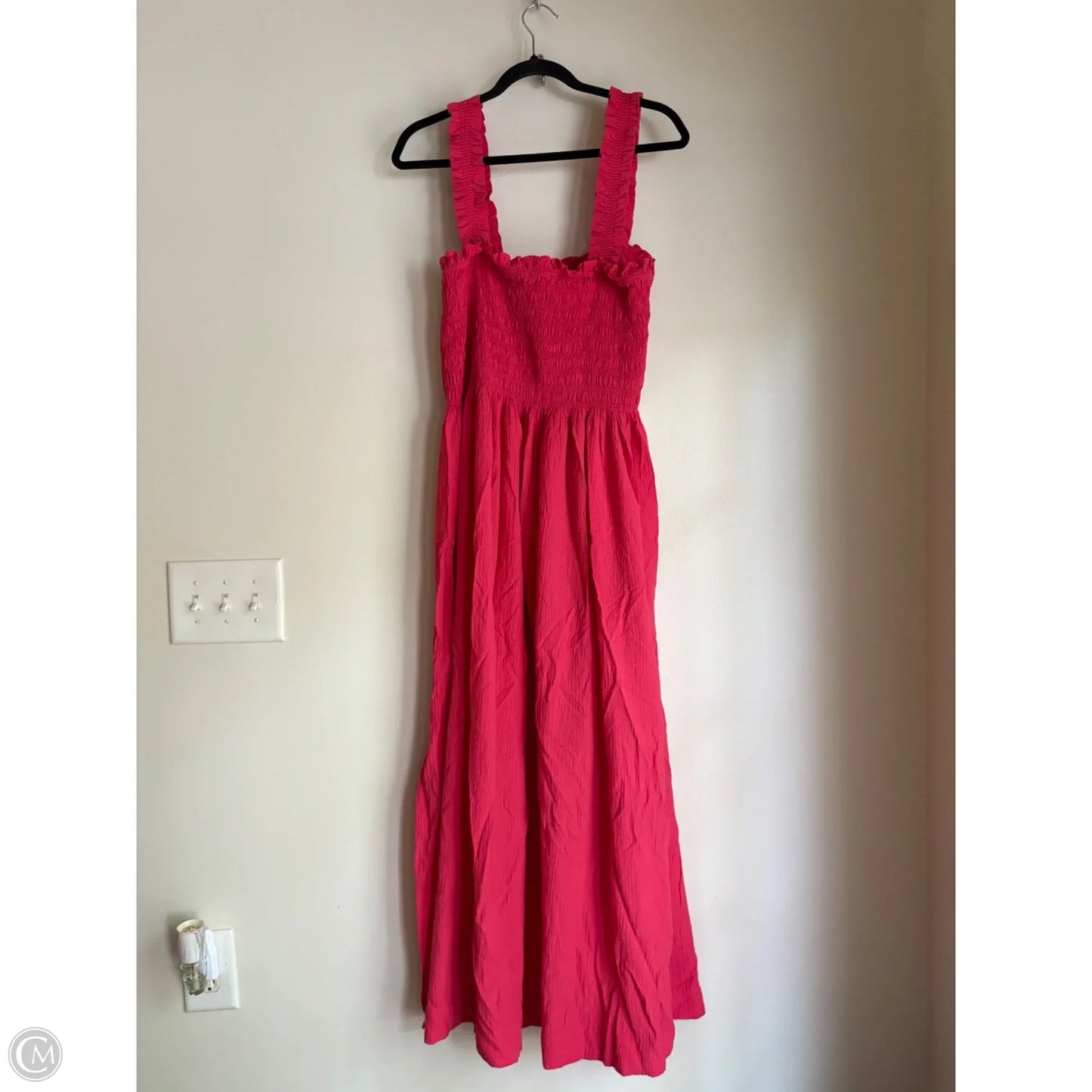 Dress Casual Maxi By Calvin Klein In Pink, Size: 1x