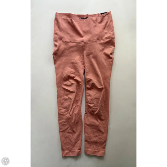 Athletic Leggings By Adidas In Orange, Size: 2x