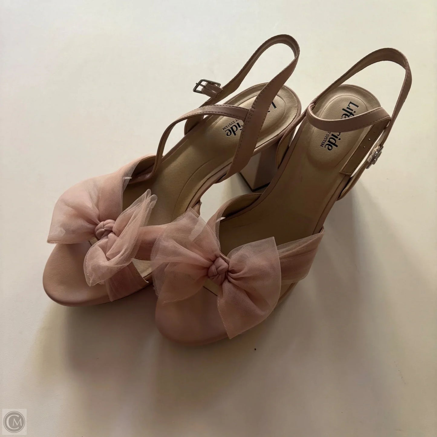 Shoes Heels Block By Life Stride In Pink, Size: 11