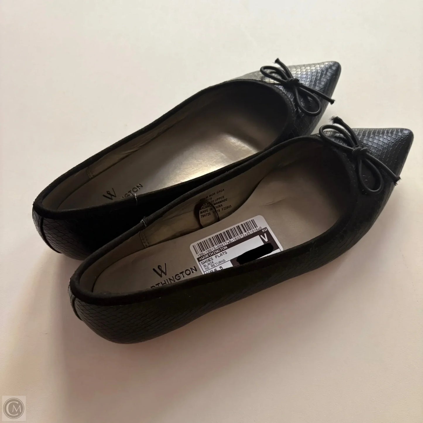 Shoes Flats By Worthington In Black, Size: 6.5