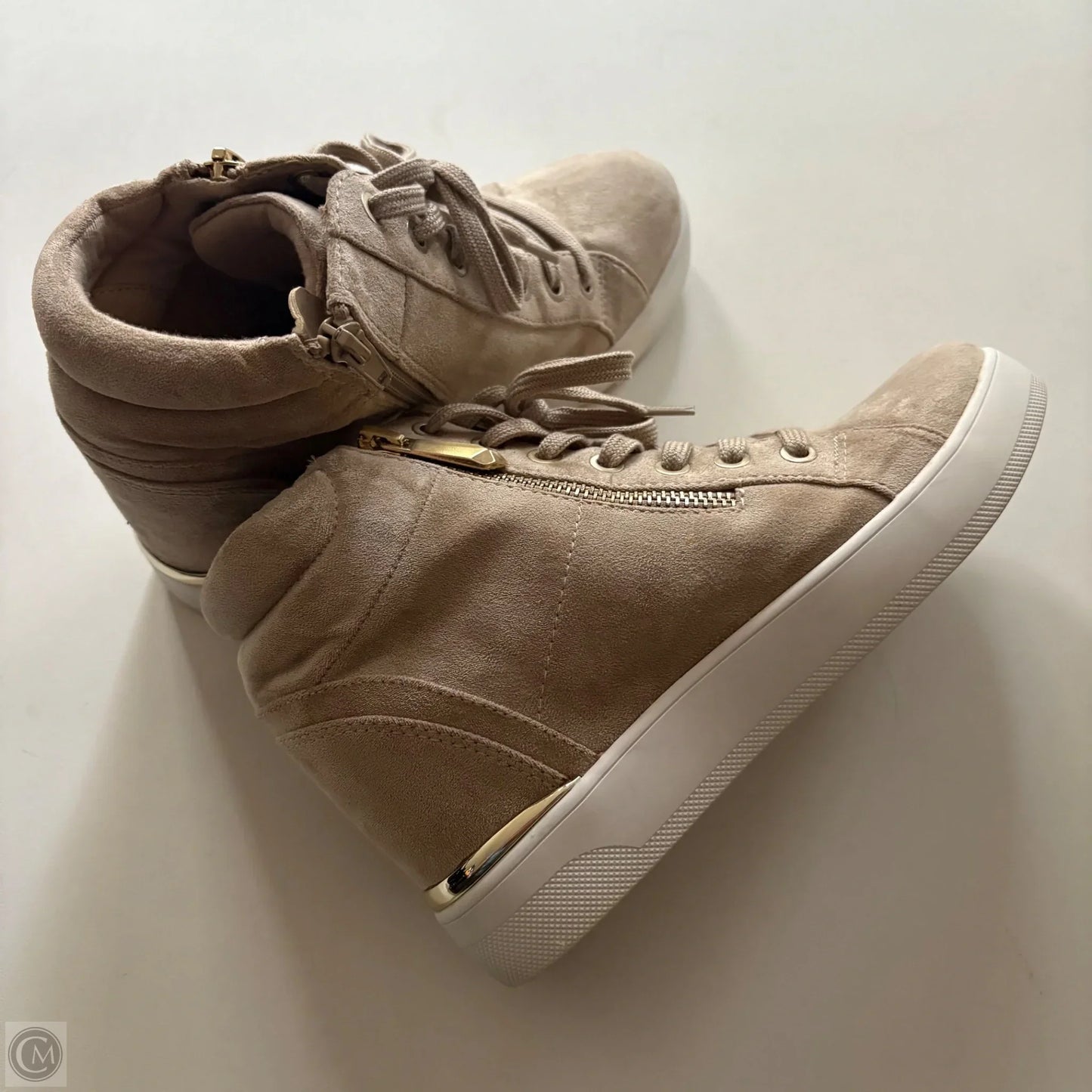 Boots Ankle Flats By Aldo In Tan, Size: 6.5