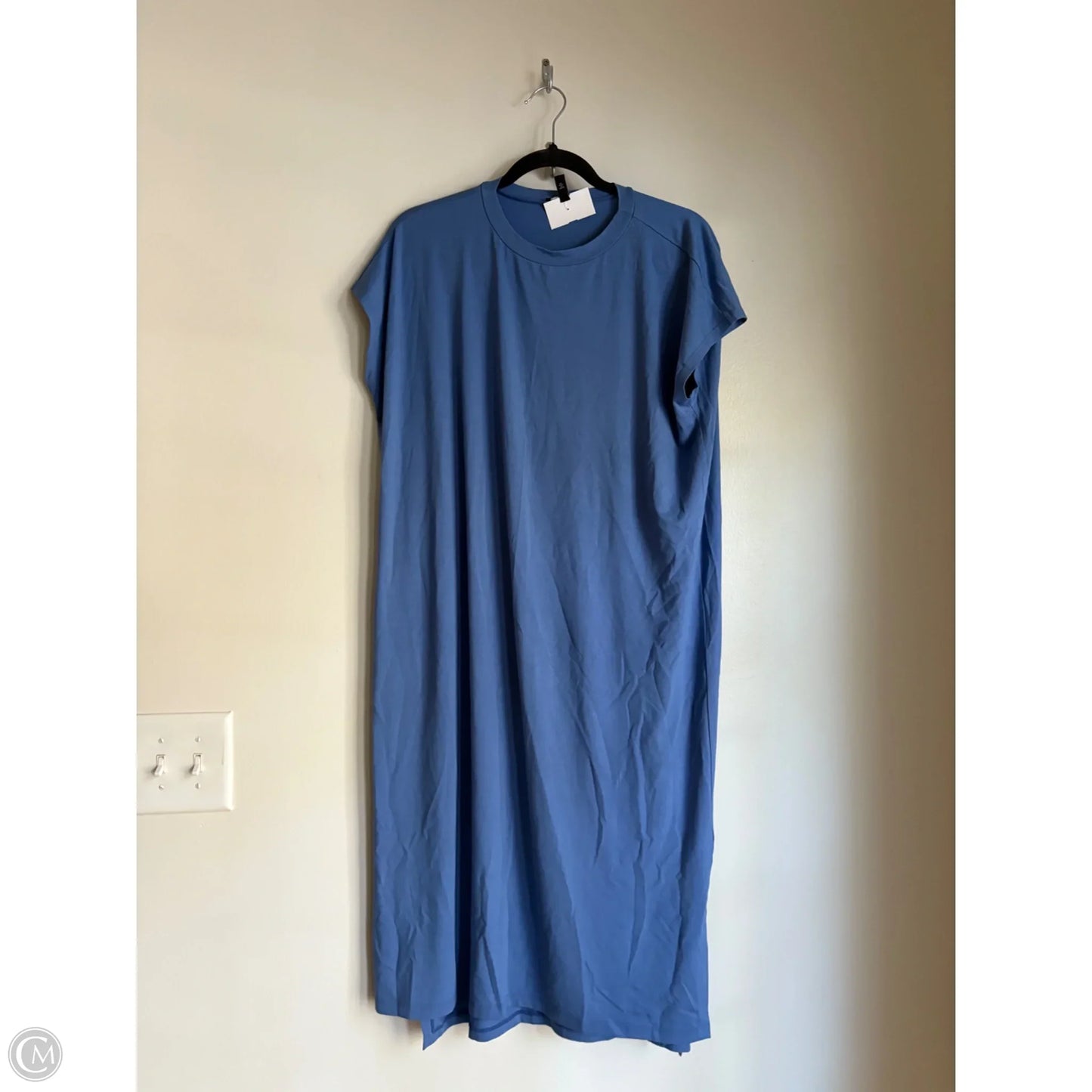 Dress Casual Midi By Eileen Fisher In Blue, Size: S