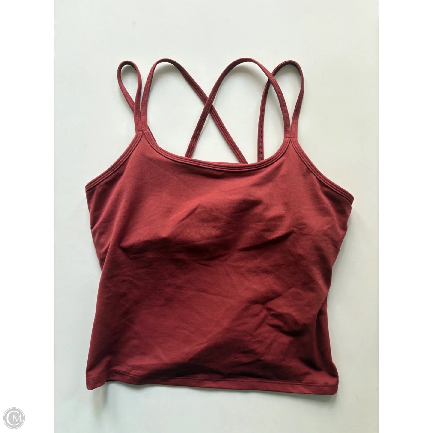 Athletic Tank Top By Under Armour In Brown, Size: M