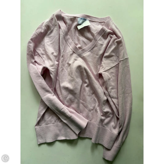 Sweater By Old Navy In Pink, Size: M