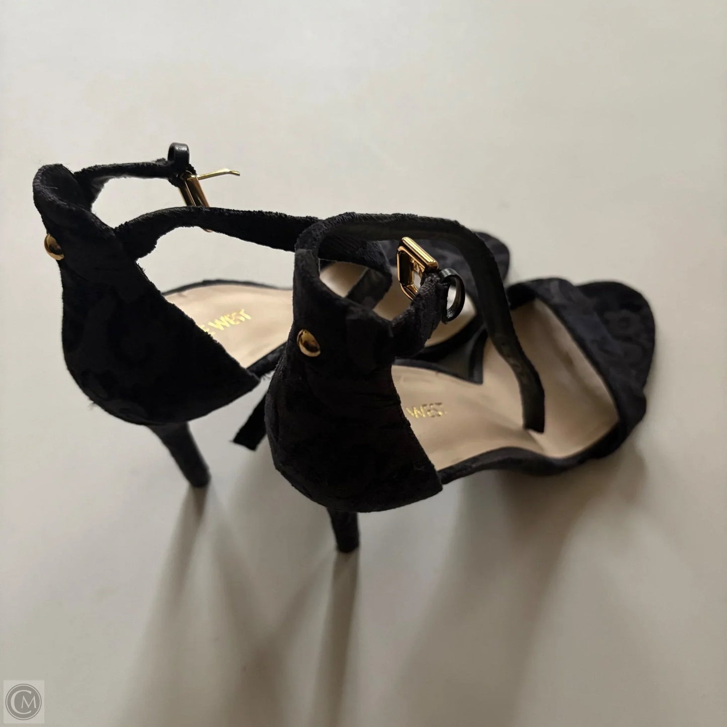 Shoes Heels Kitten By Nine West In Black, Size: 10