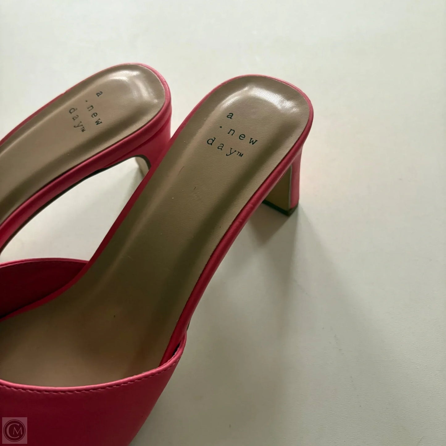 Sandals Heels Block By A New Day In Pink, Size: 9.5