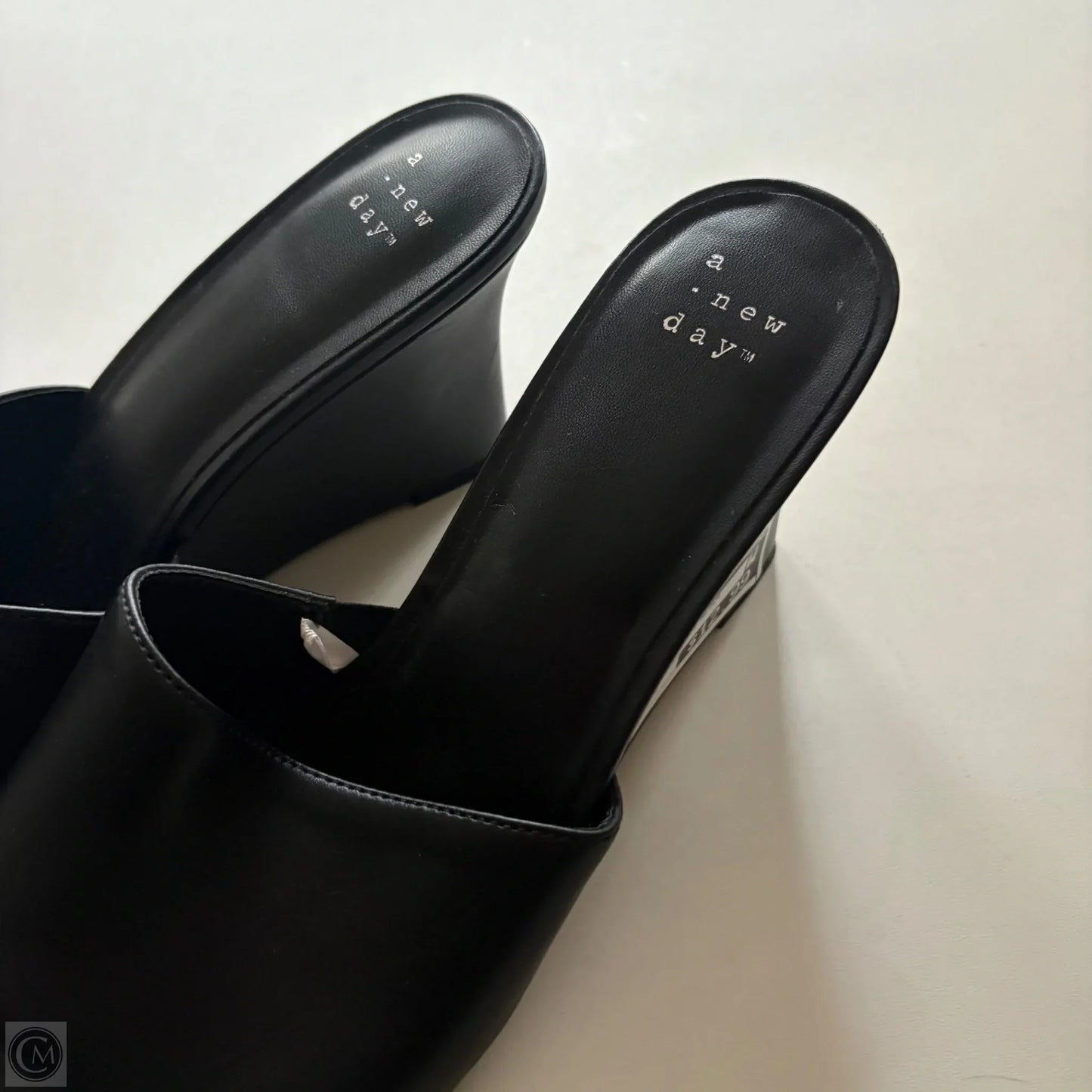 Sandals Heels Block By A New Day In Black, Size: 10