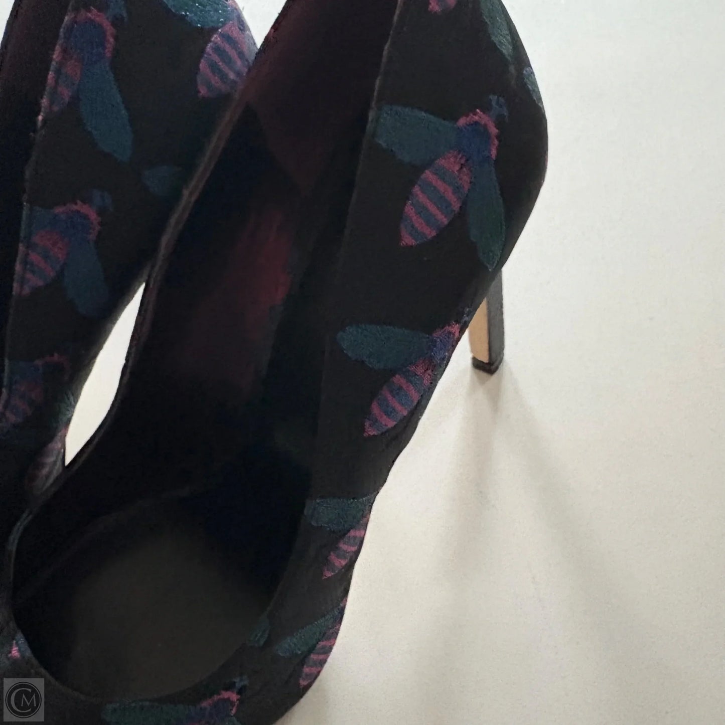 Shoes Heels Kitten By Nine West In Black, Size: 9.5