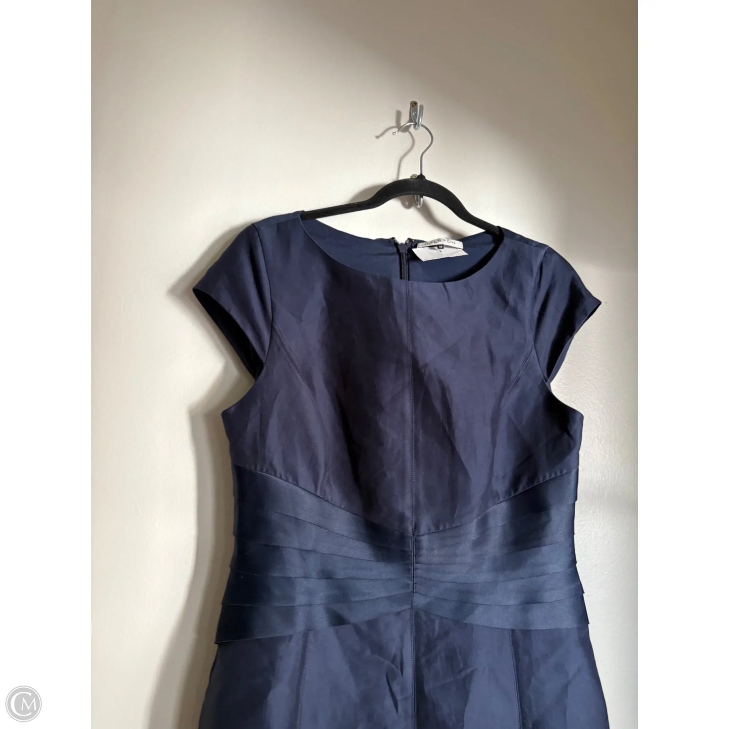 Dress Designer By Halston In Navy, Size: M