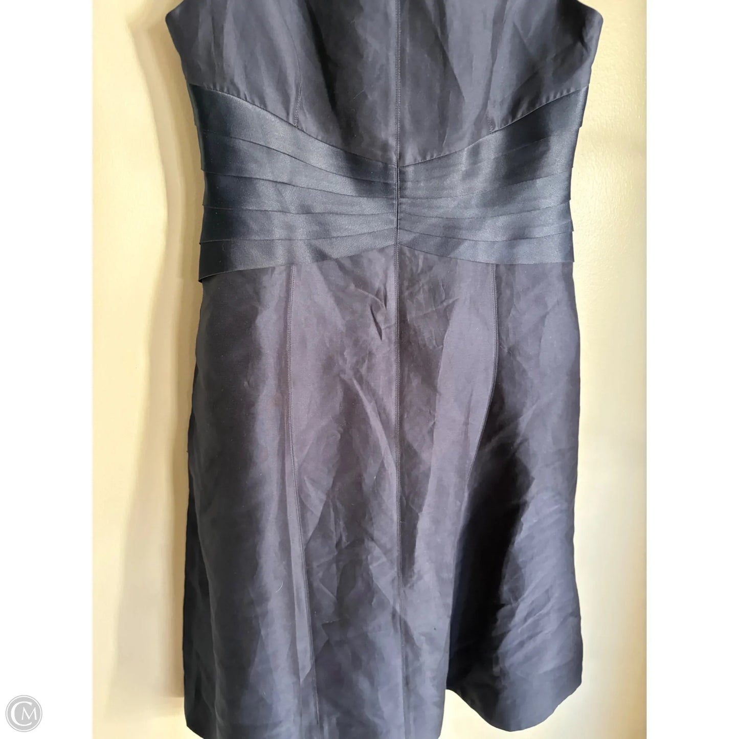 Dress Designer By Halston In Navy, Size: M