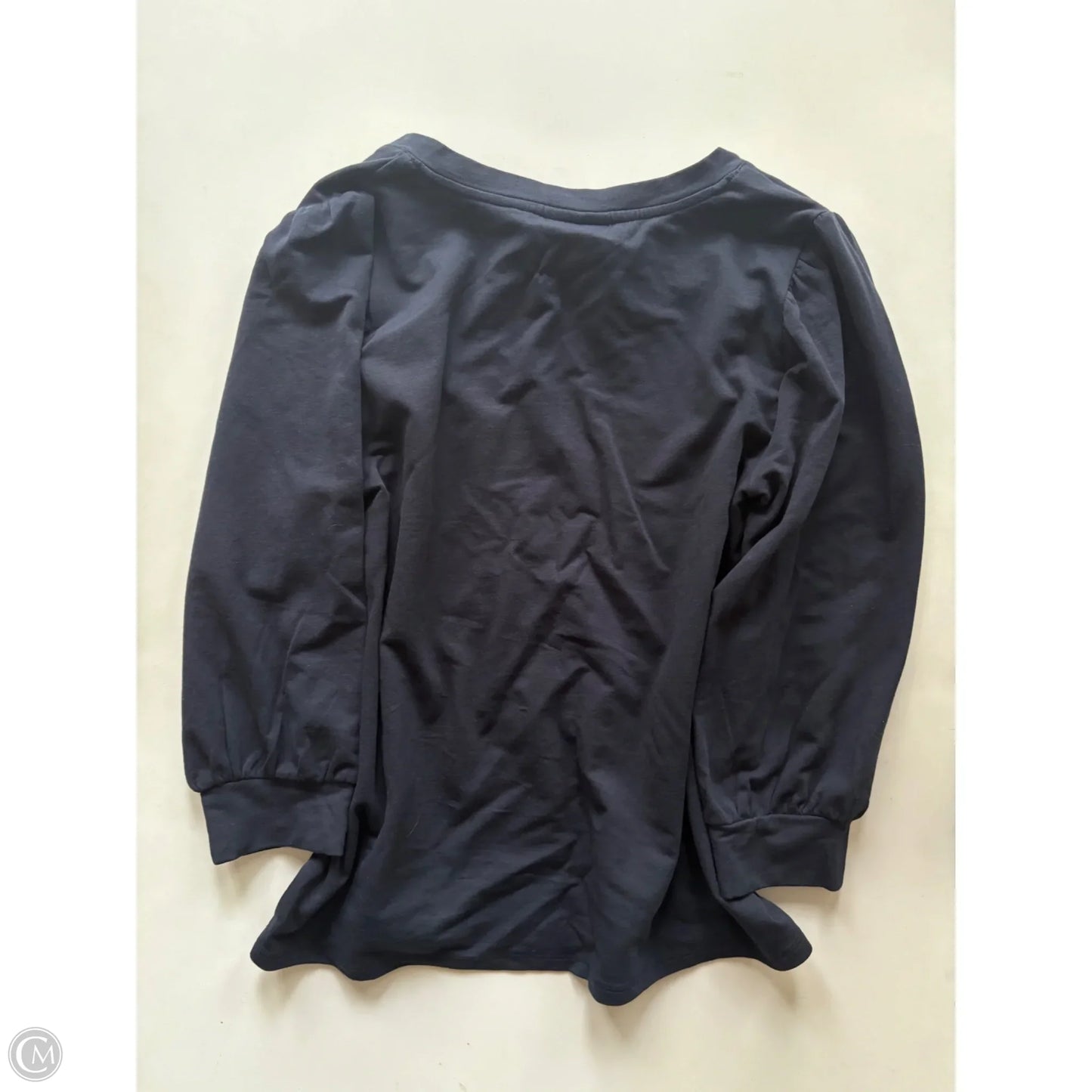 Top Long Sleeve By J. Jill In Navy, Size: Xs