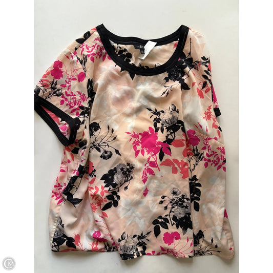 Blouse Short Sleeve By Talbots In Multi-colored, Size: 2x