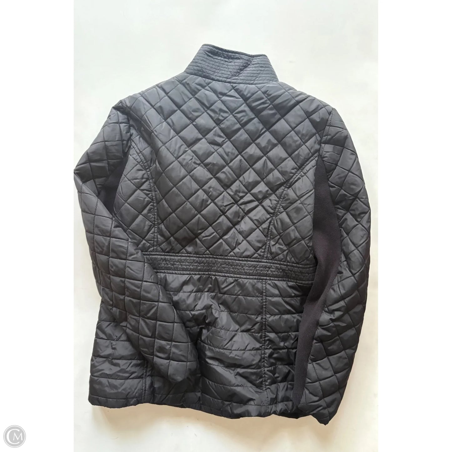 Jacket Puffer & Quilted By Lauren By Ralph Lauren In Black, Size: Mp