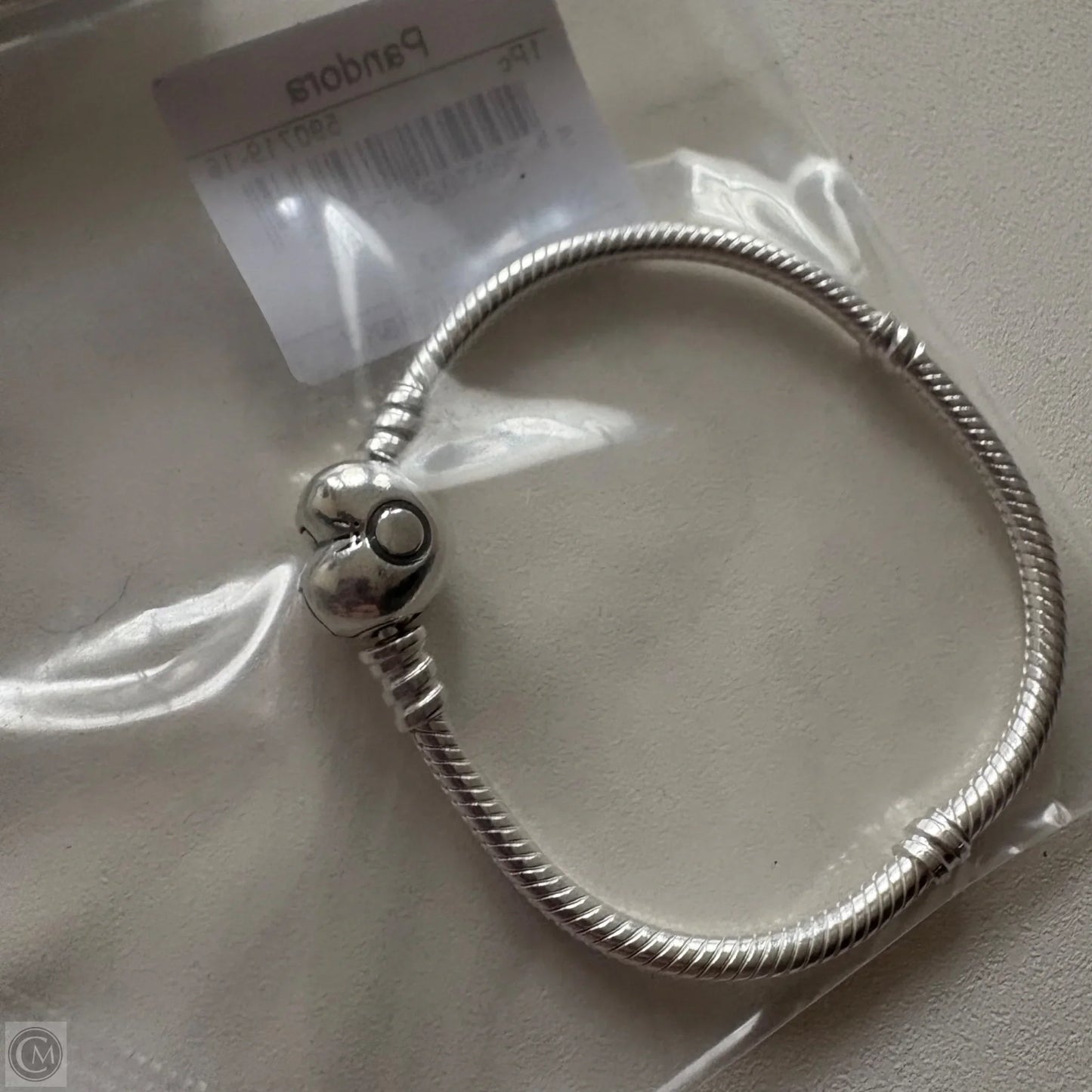 Bracelet Bangle By Pandora, Size: 03 Piece Set