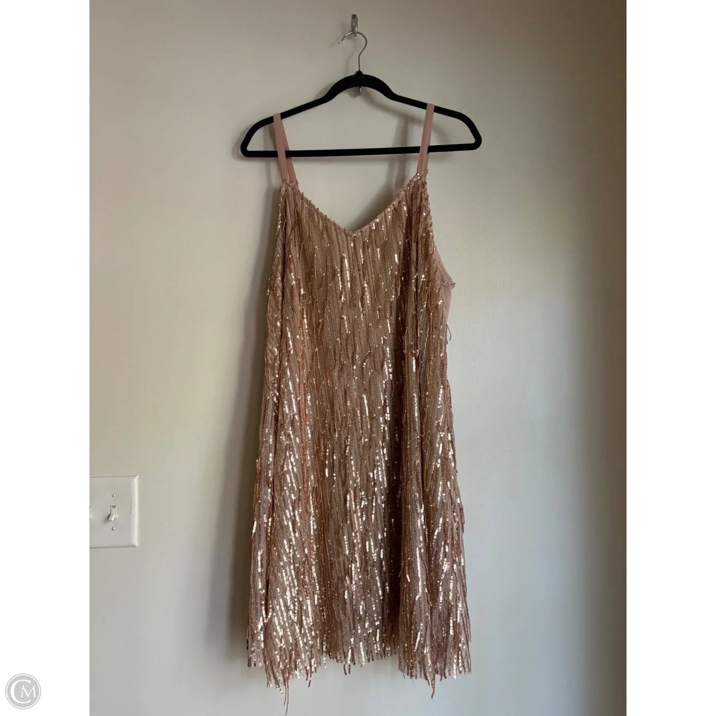 Dress Party Short By Torrid In Gold, Size: 2x