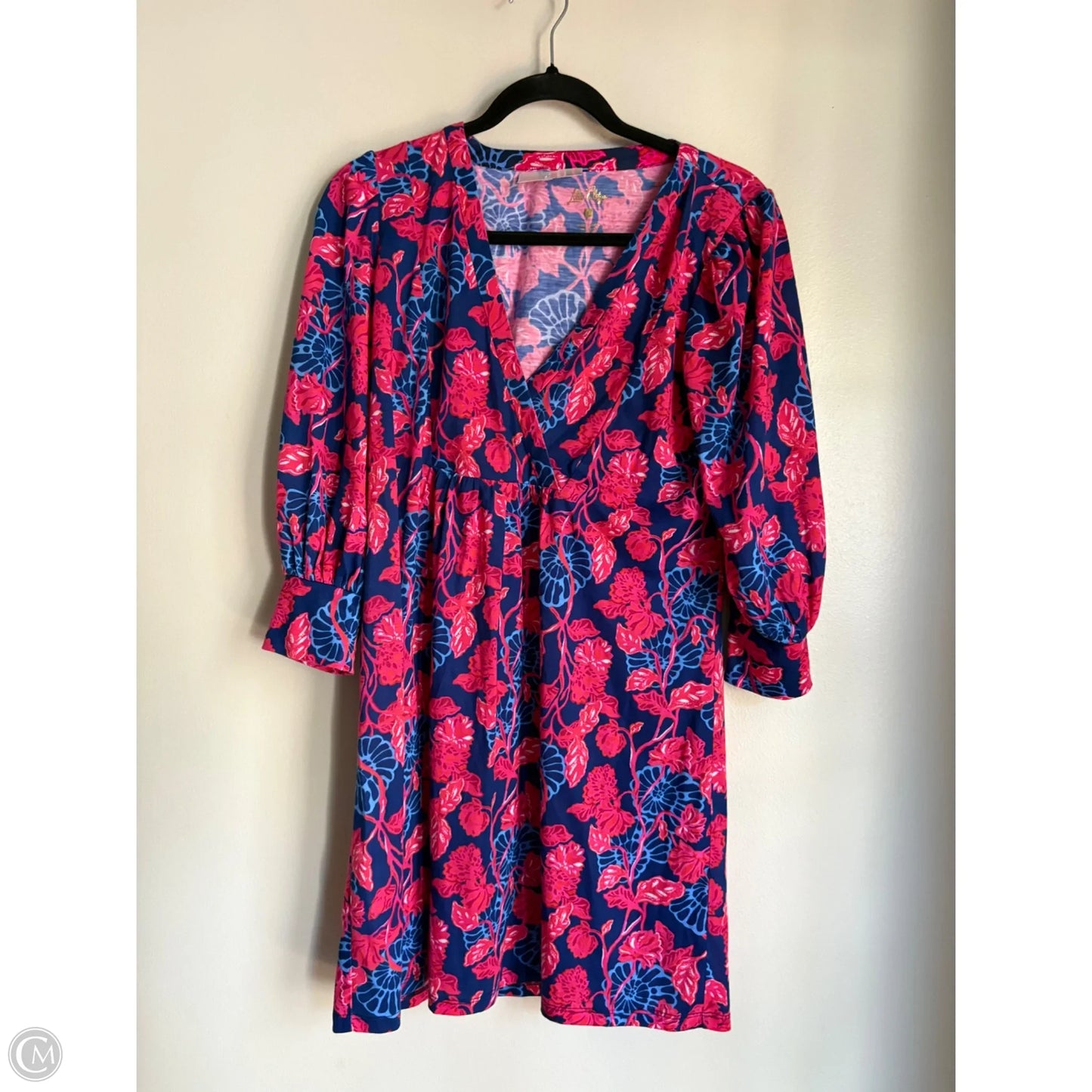 Dress Designer By Lilly Pulitzer In Floral Print, Size: S