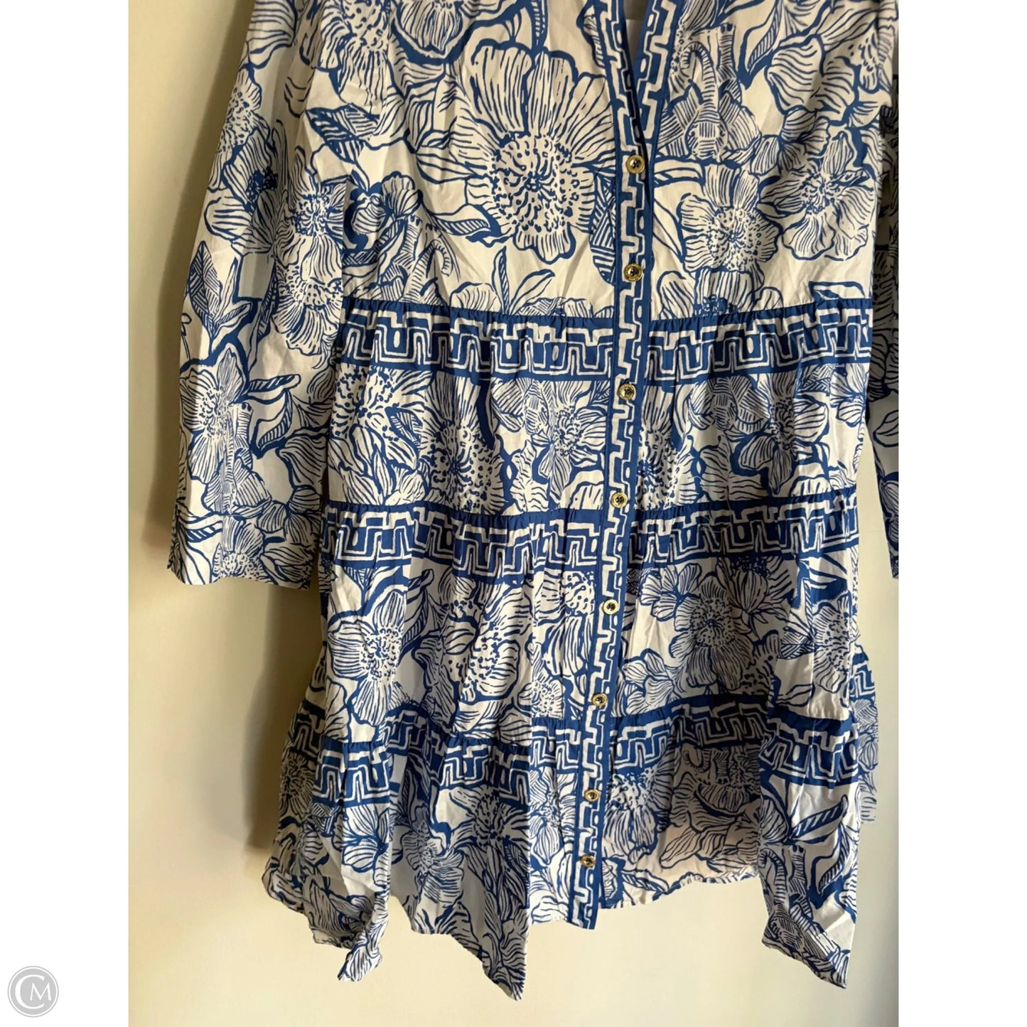 Dress Designer By Lilly Pulitzer In Blue, Size: 4