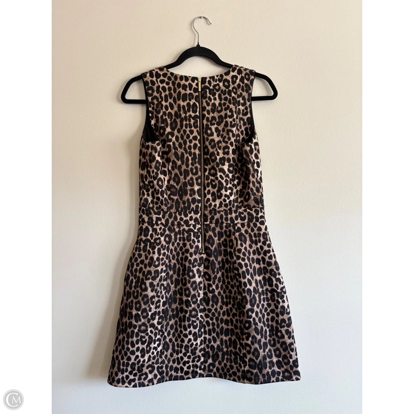 Dress Designer By Michael Kors In Animal Print, Size: S